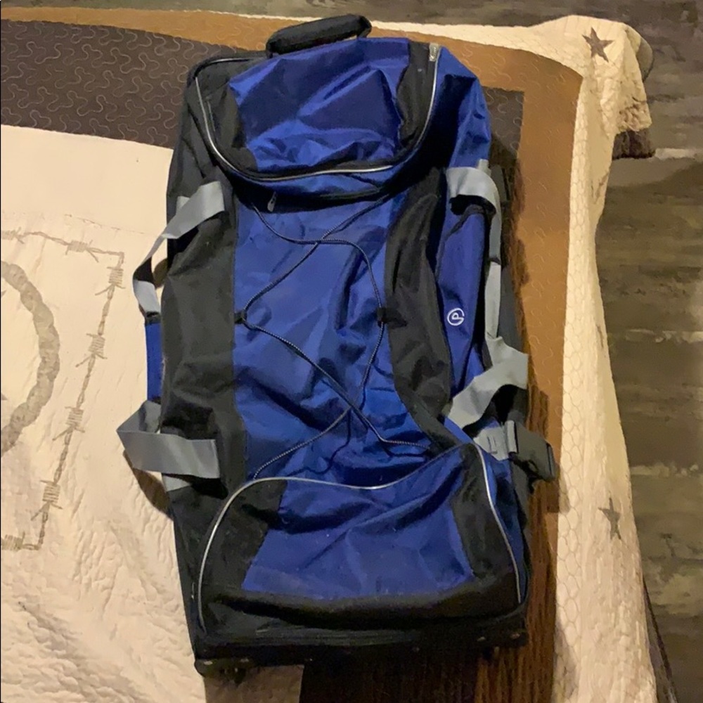 Large traveling suitcase. $45 OBO.